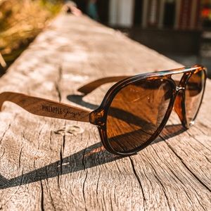 The Co-Pilot - Wood Sunglasses